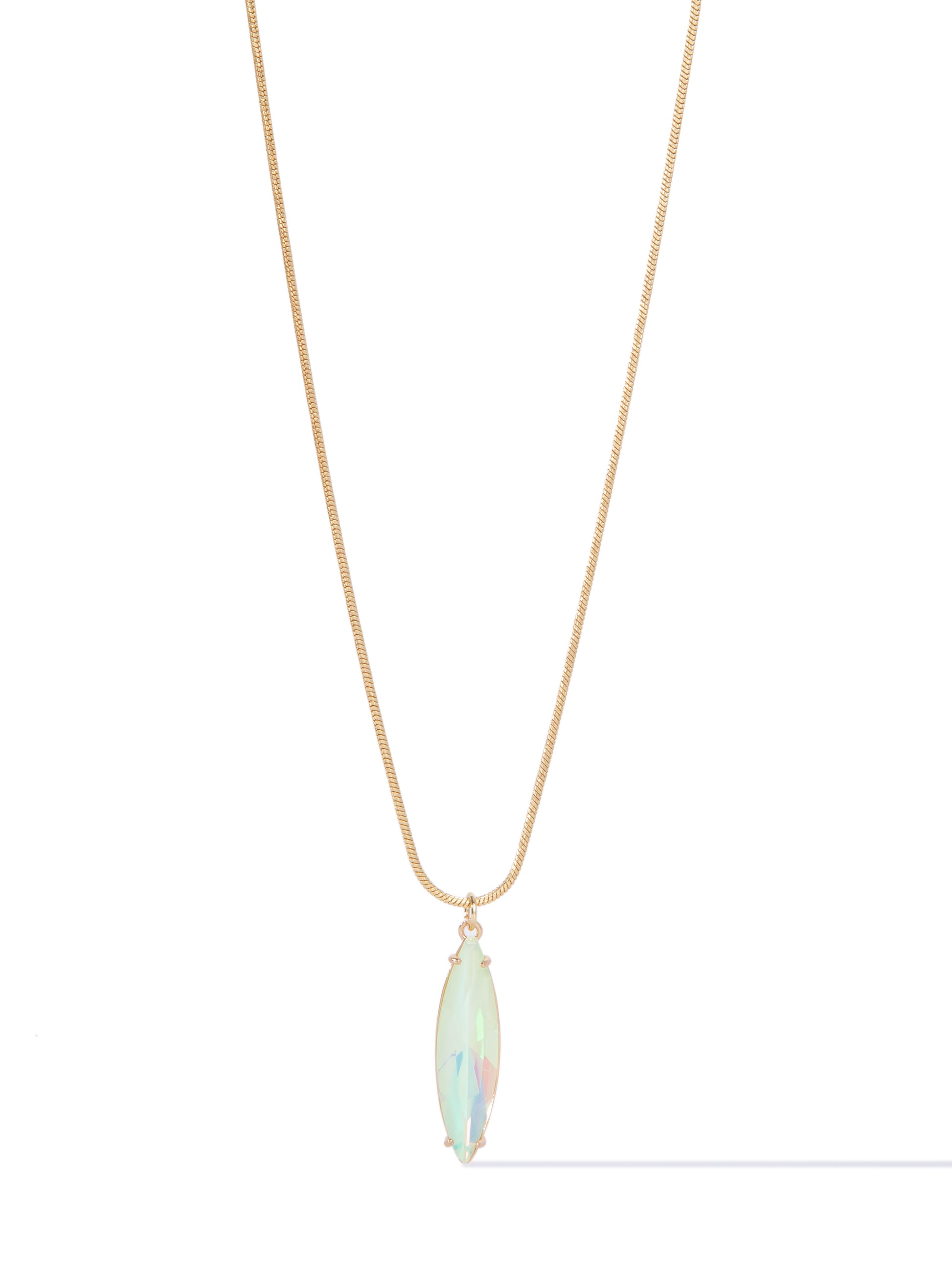 Soft Drop Necklace - Kiwi