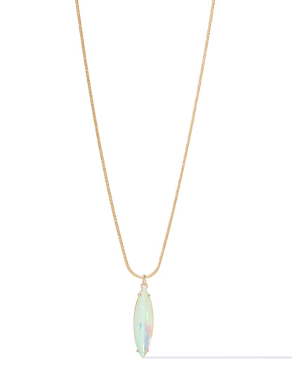 Soft Drop Necklace - Kiwi
