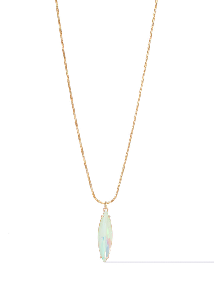 Soft Drop Necklace - Kiwi
