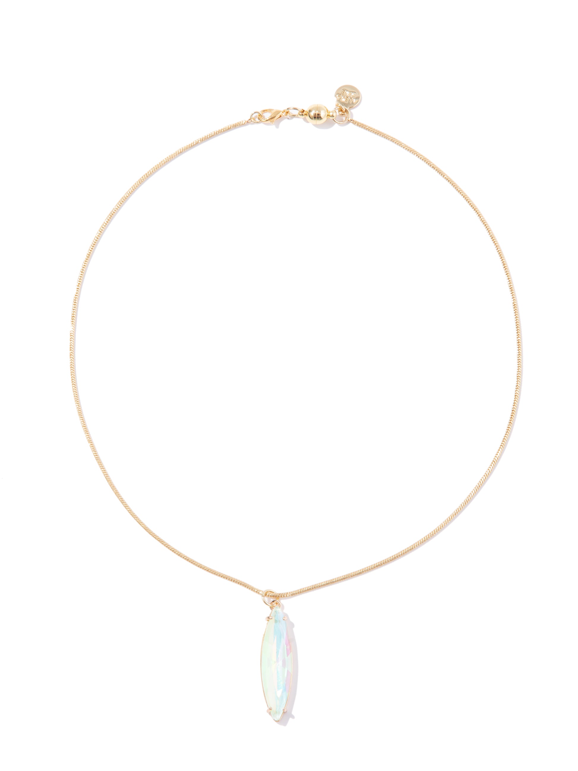 Soft Drop Necklace - Kiwi