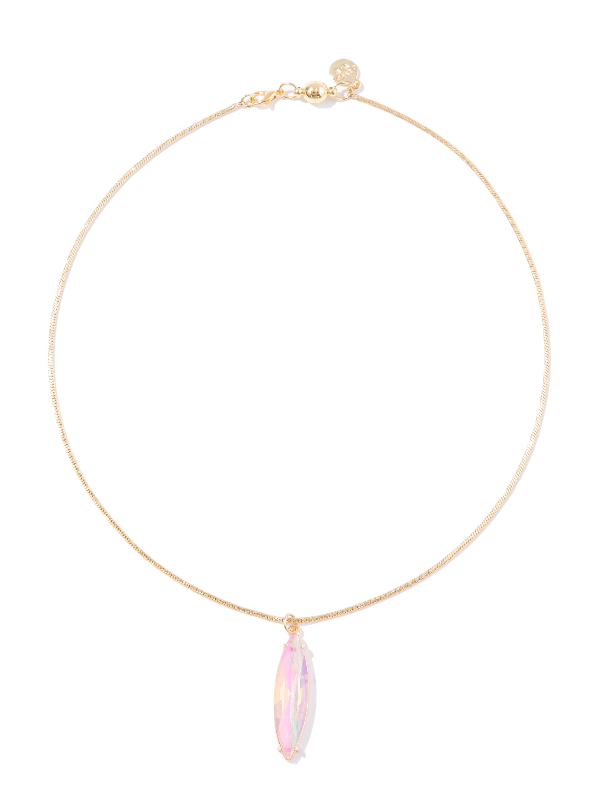 Soft Drop Necklace - Gold Petal
