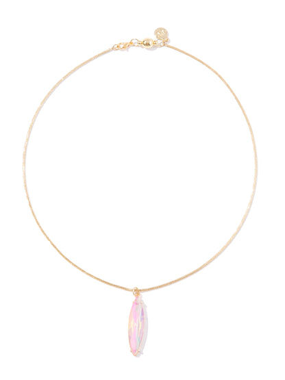 Soft Drop Necklace - Gold Petal