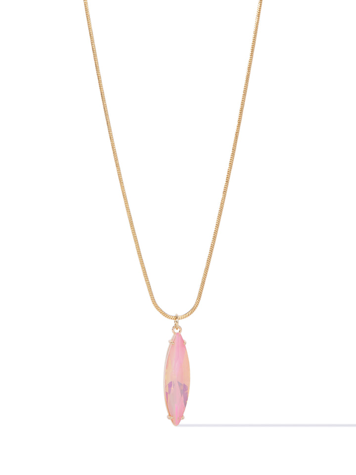 Soft Drop Necklace - Gold Petal
