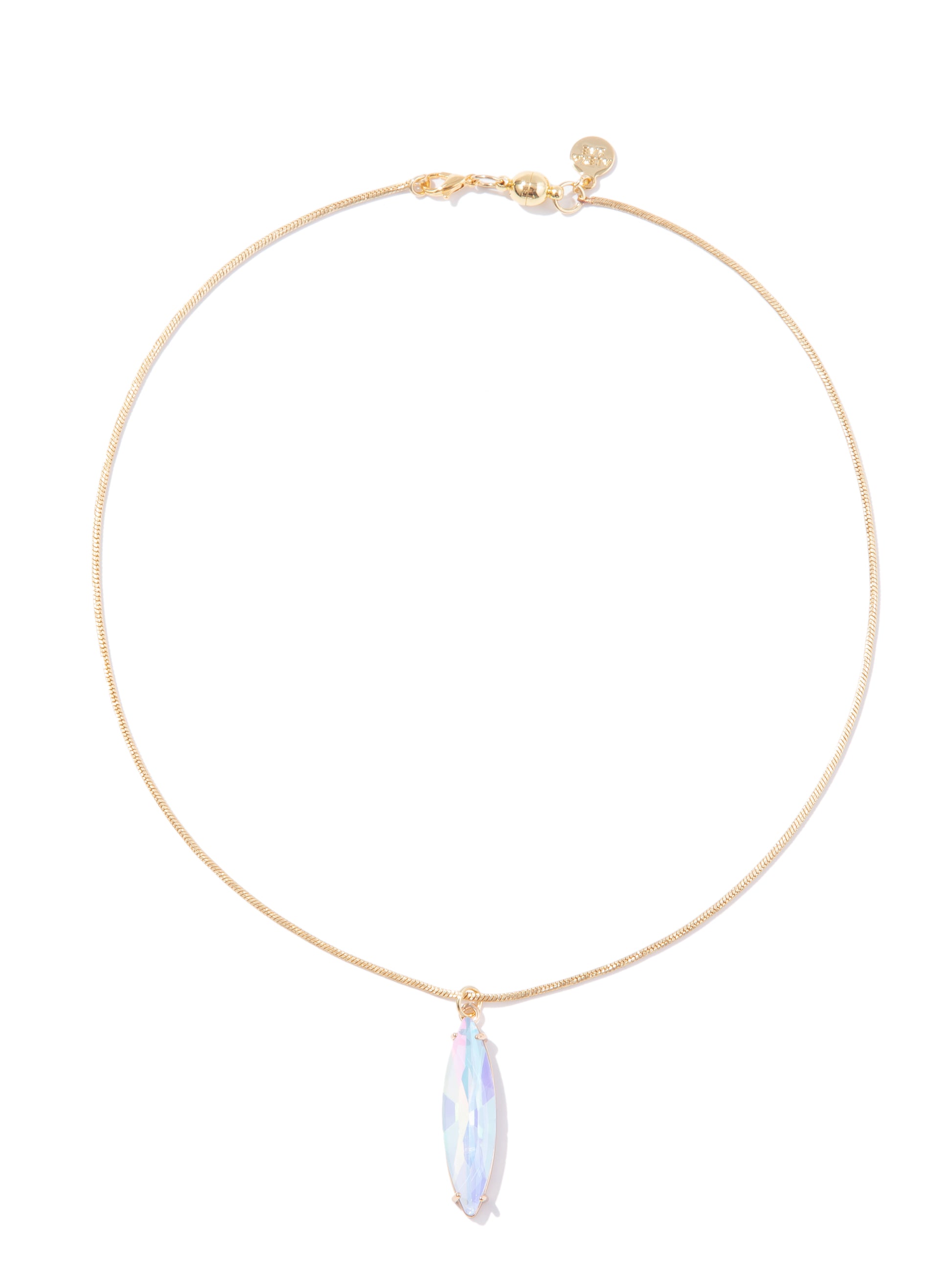 Soft Drop Necklace - Sky