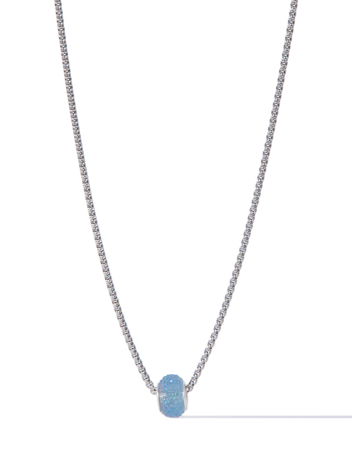 Soho Chic Necklace - Silver Sky