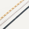 Soledad Necklace - Metallic Milky Way