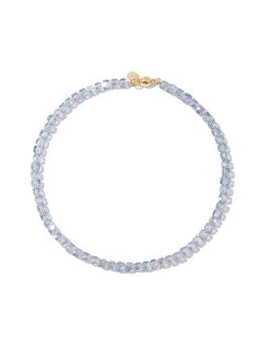 Sparkling Starfall Necklace - Light Blue