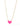 Spring Love Necklace - Neon Pink