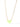 Spring Love Necklace - Neon Yellow