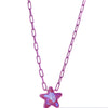 Star Of My Life Necklace - Metallic Wildflower