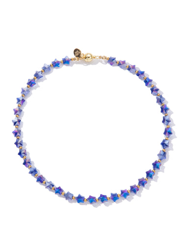 Stars Of Freedom Necklace - Royal Blue