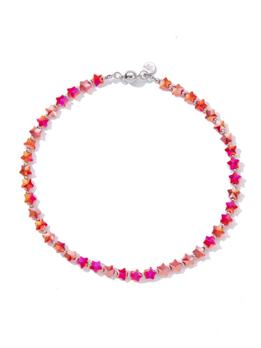 Stars Of Freedom Necklace - Strawberry