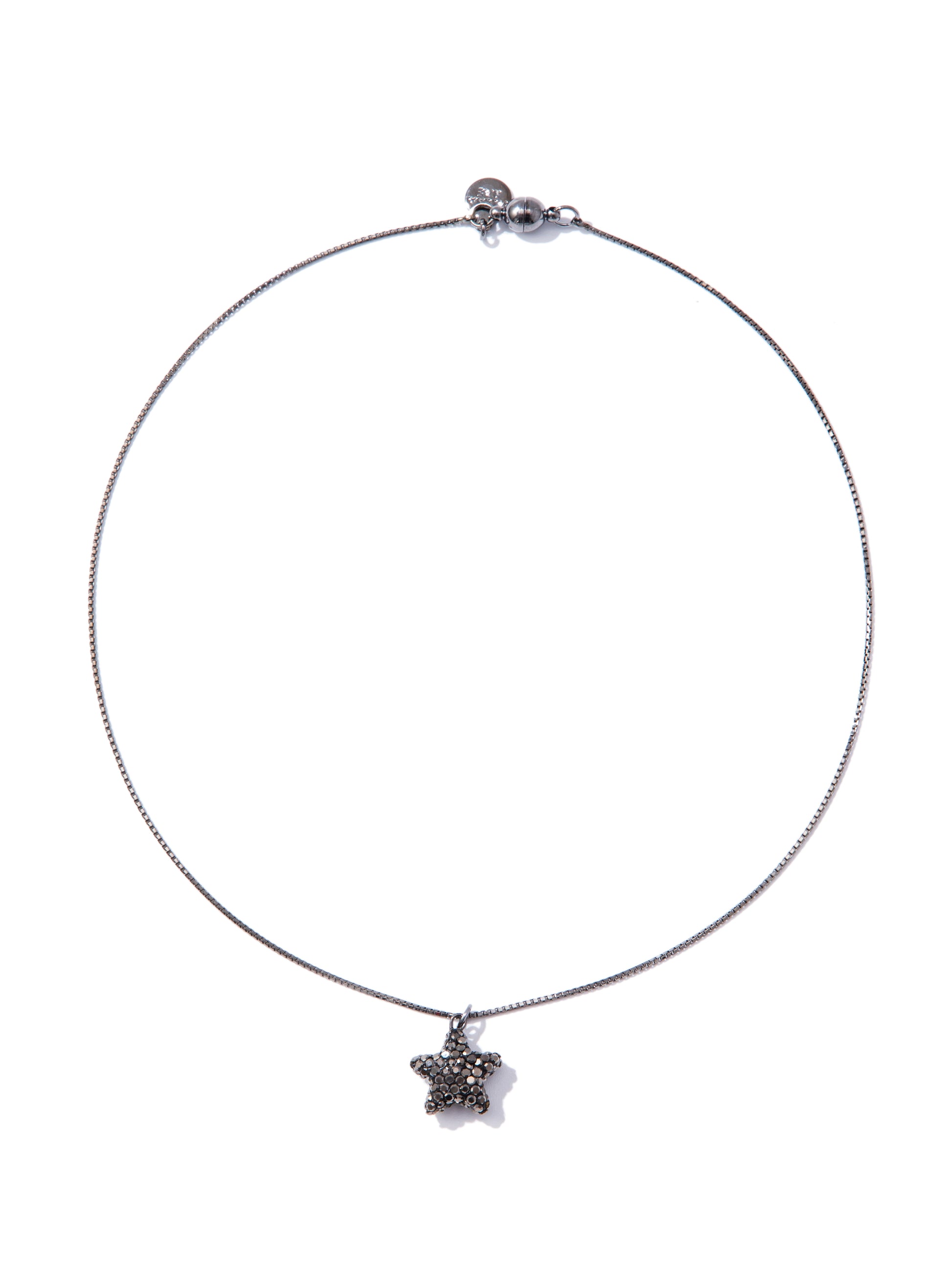 Stellar Echoes Necklace - Gunmetal
