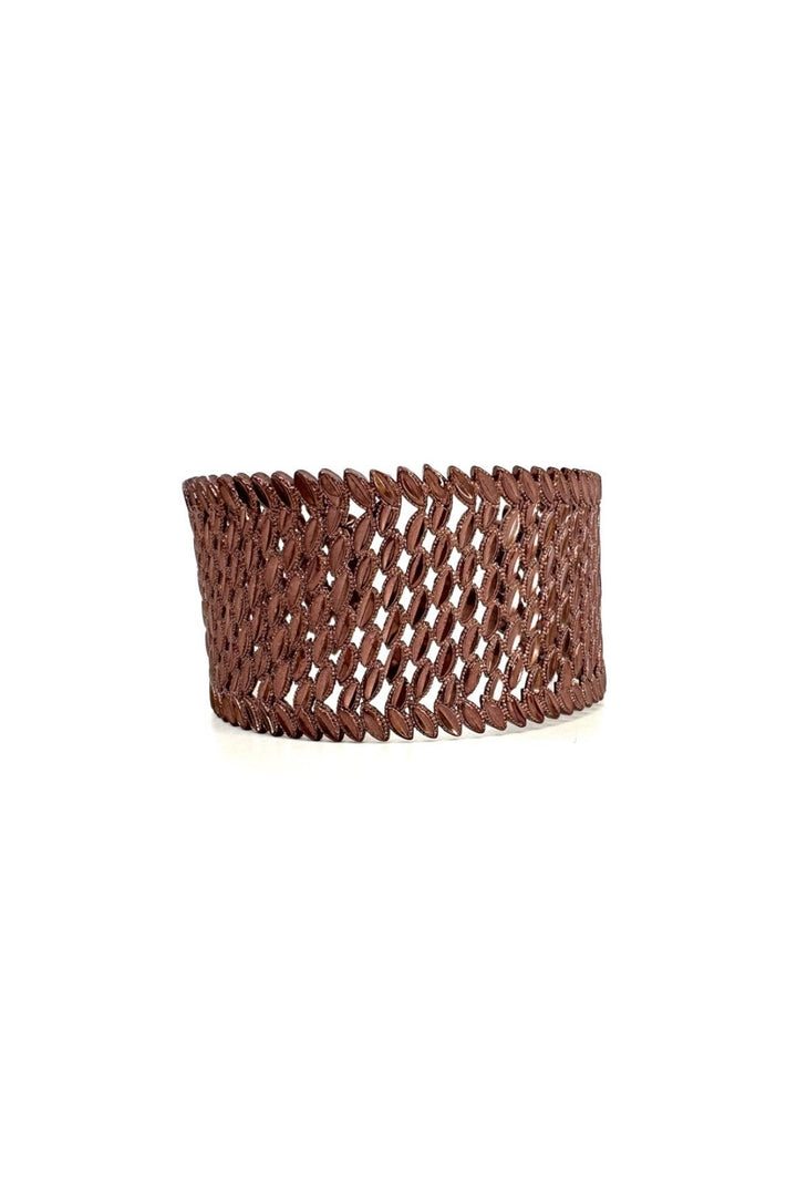 Mermaid Bracelet - Liquid Metallic Coffee