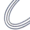 Stitches Necklace - Metallic Midnight