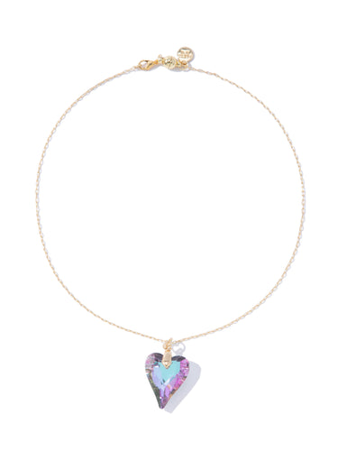 Story Of My Life Necklace - Lilac Kiss