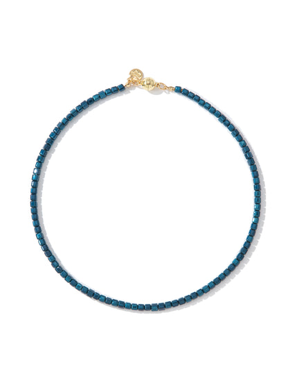 Studio 54 Necklace - Metallic Ocean Jewel