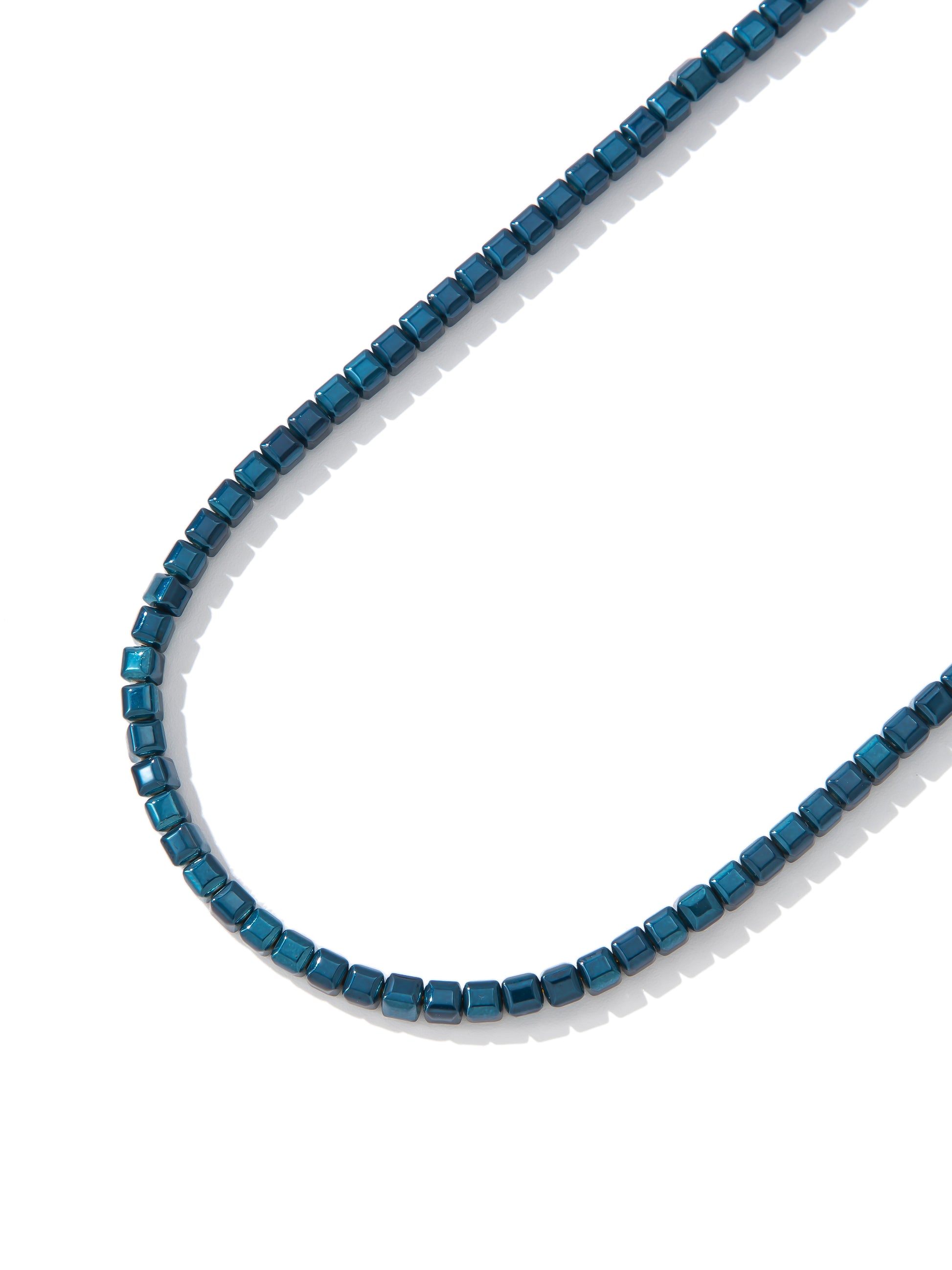 Studio 54 Necklace - Metallic Ocean Jewel