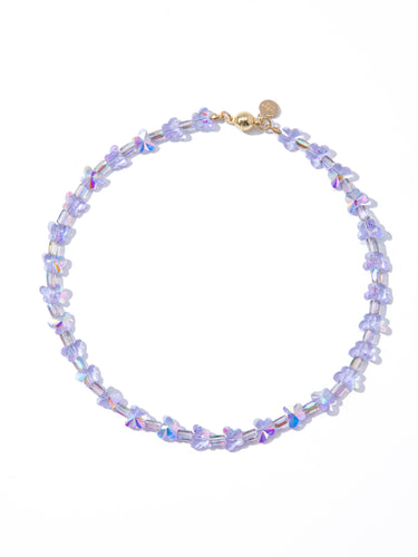 Summer Butterfly Necklace - Lilac Kiss