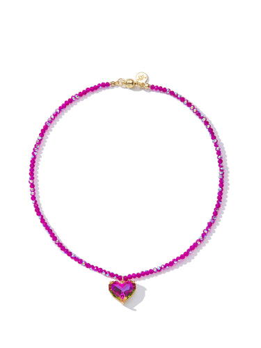 Summer Crush Necklace - Wild Orchid