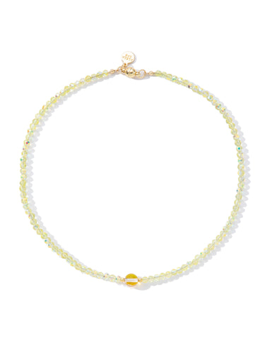Summer In The City Necklace - Neon Yellow