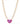 Summer Love Necklace - Gold Berry Pink