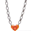 Summer Love Necklace - Gunmetal Pumpkin
