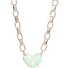 Summer Love Necklace - Linen Winter Mist