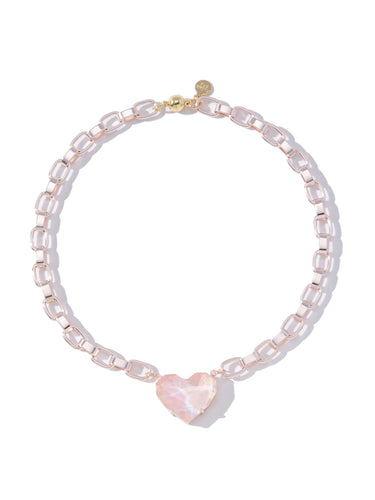 Summer Love Necklace - Metallic Coconut