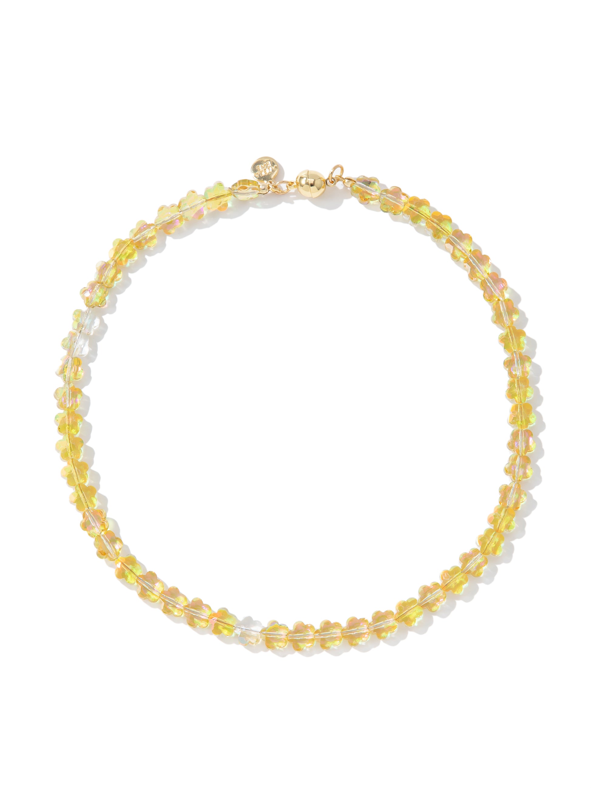 Sunflower Glow Necklace - Golden Hour