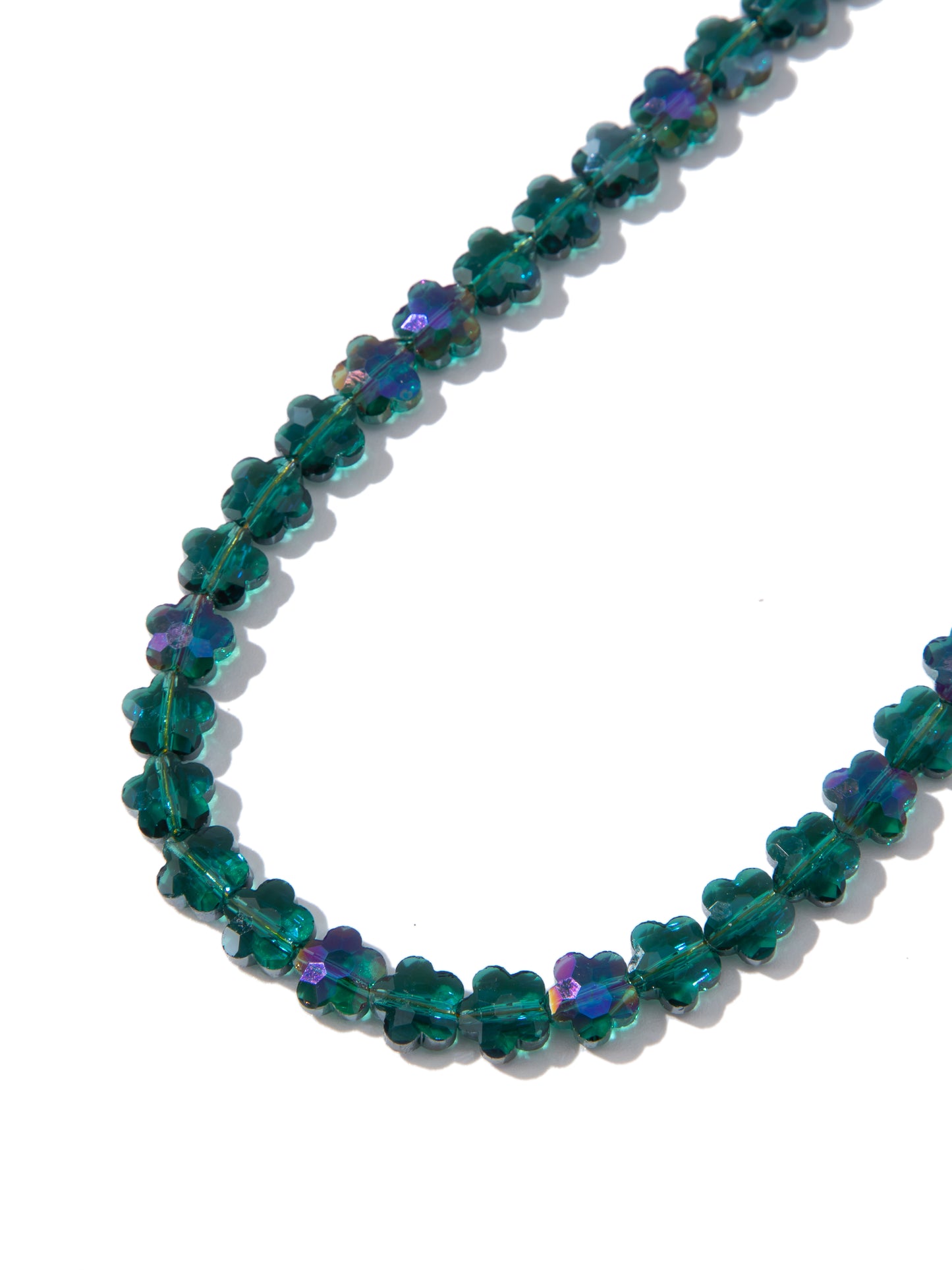 Sunflower Glow Necklace - Sapphire Tide