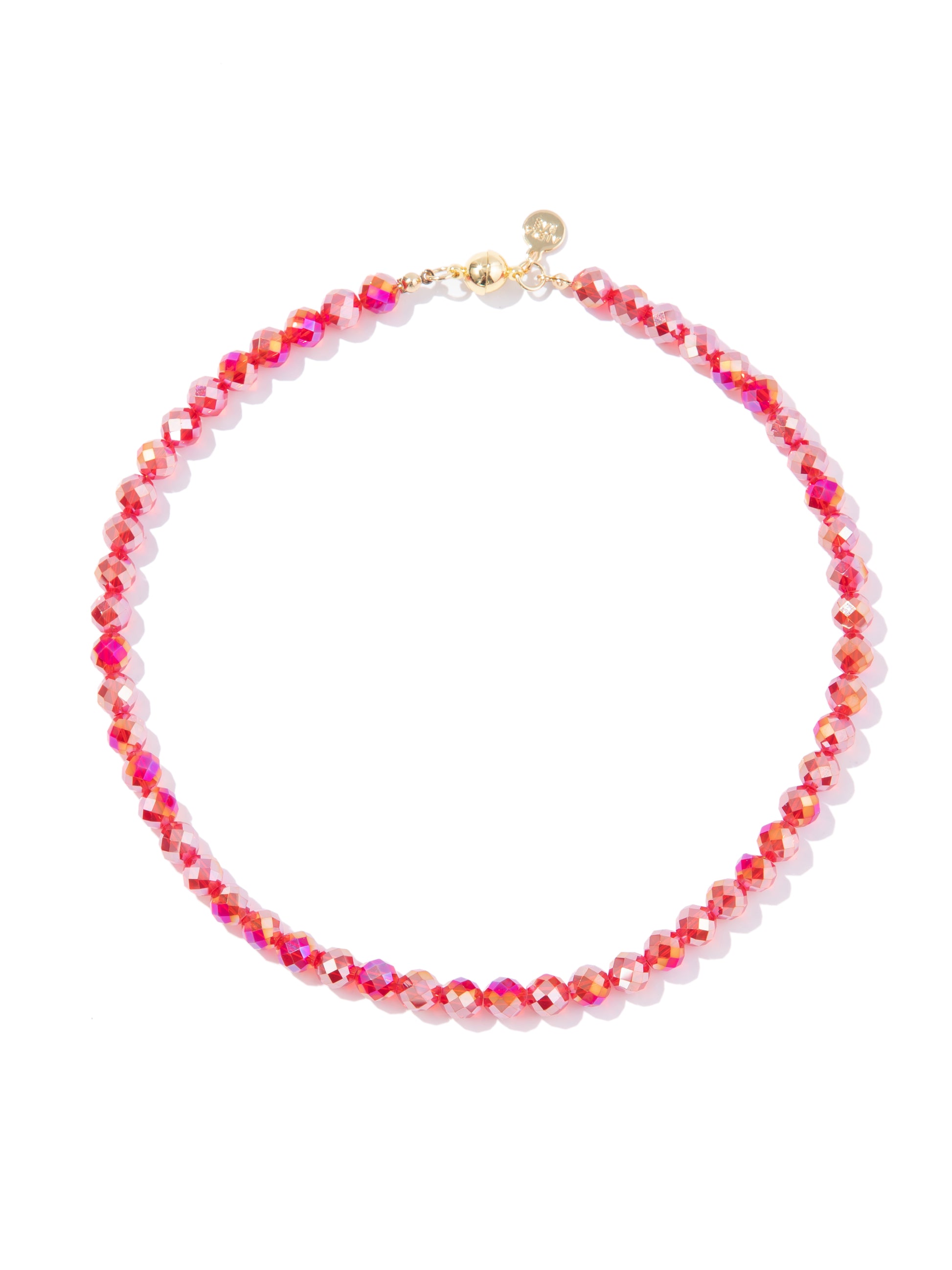 Sunset Berries Necklace - Strawberry