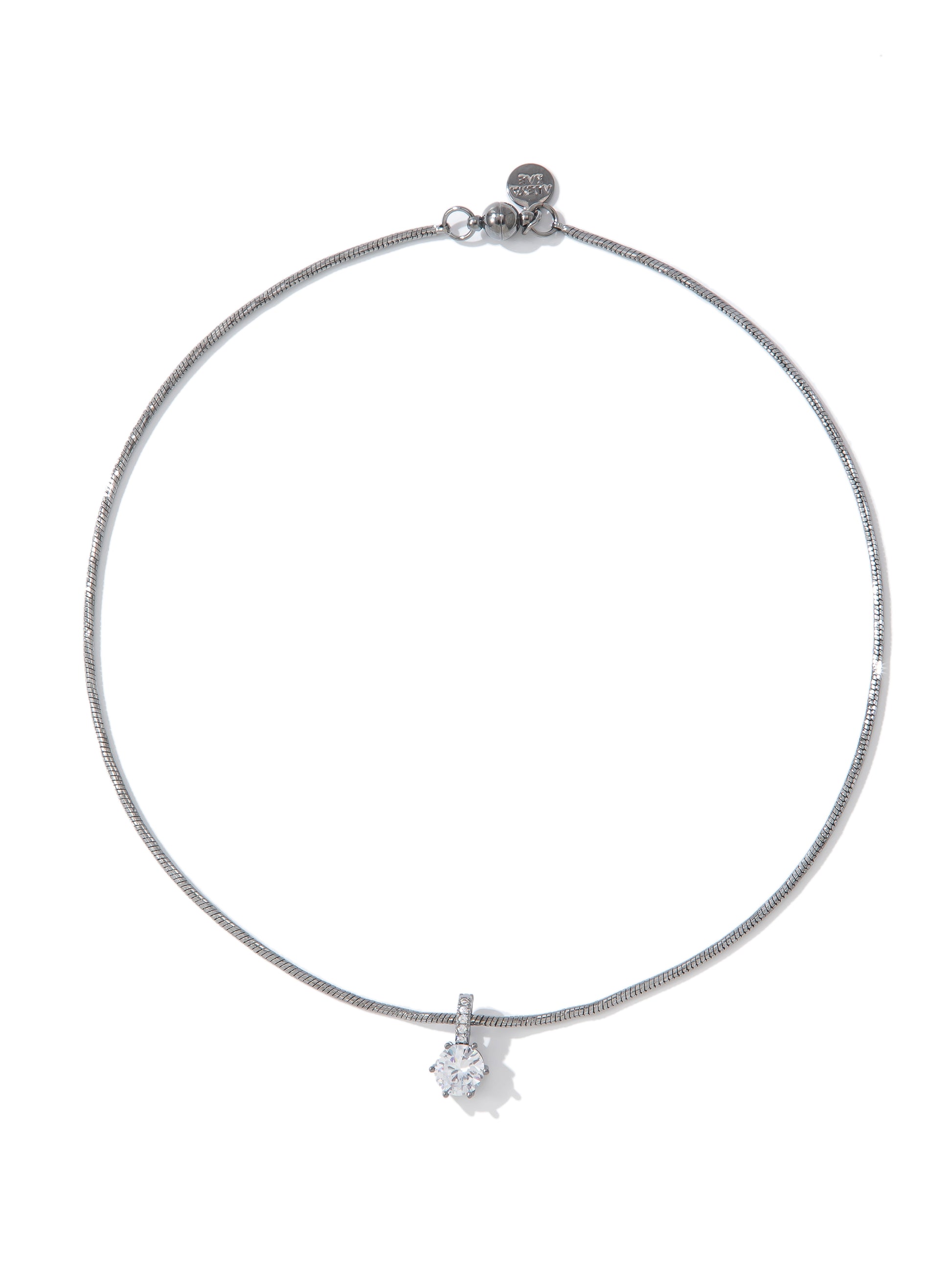 Suzanne Necklace - Gunmetal