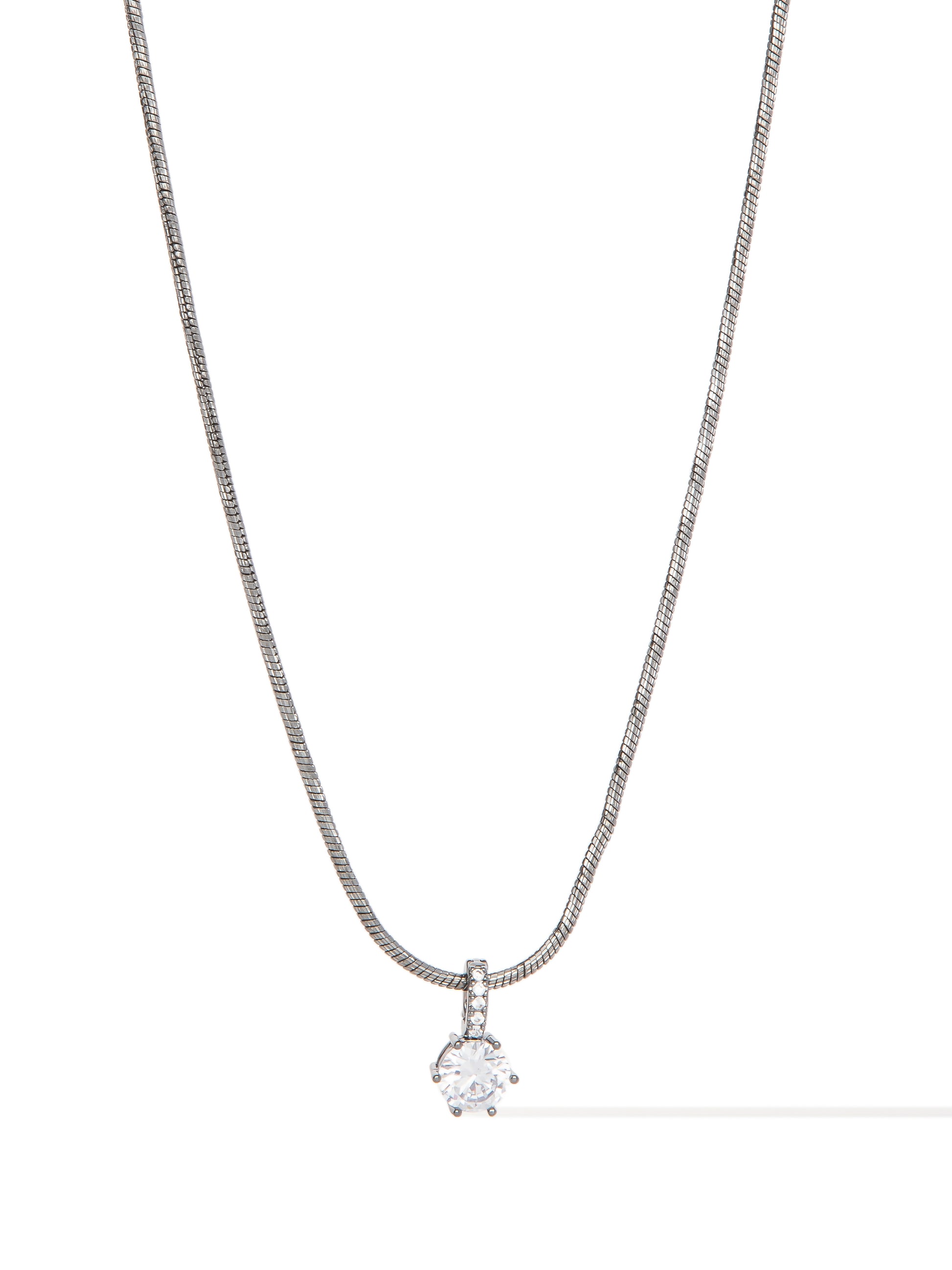 Suzanne Necklace - Gunmetal