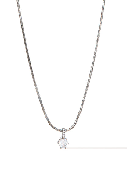Suzanne Necklace - Gunmetal