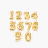 Number Charm Solid - Multiple Colors!