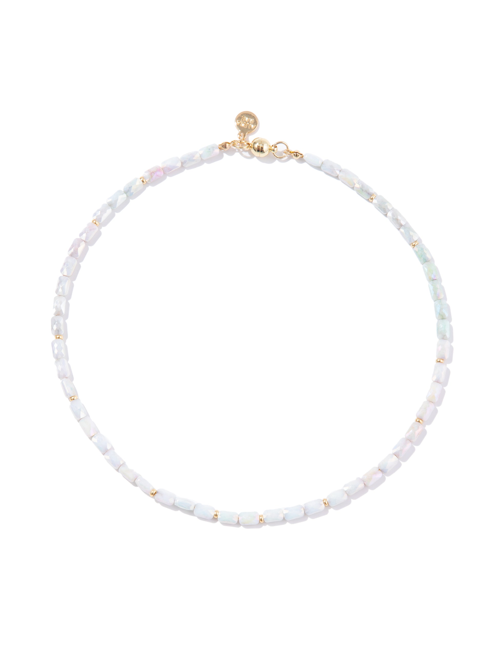 Taffy Necklace - Opal Mist