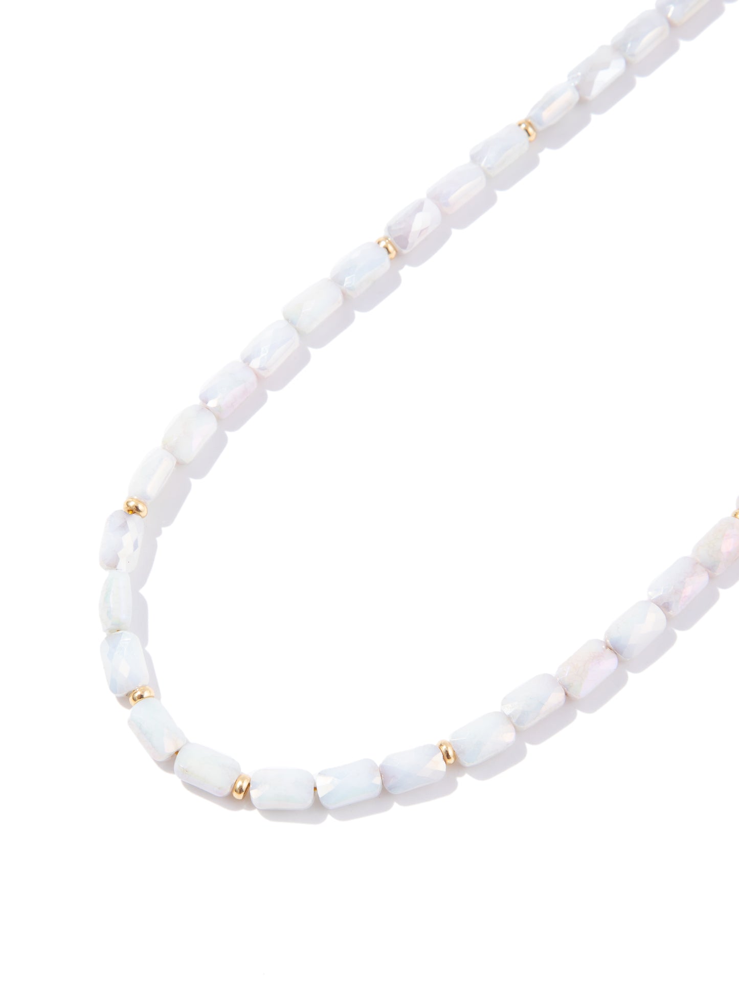 Taffy Necklace - Opal Mist