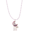 Talking To The Moon Necklace - Pink Sky