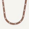 Taylor Necklace Short - Matte Nude