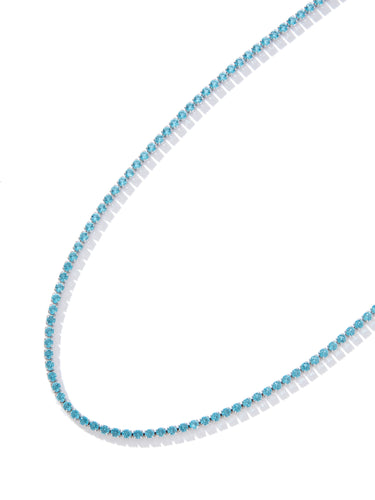 The Little Spark Necklace - Sky