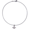 There Will Come A Day Necklace - Gunmetal