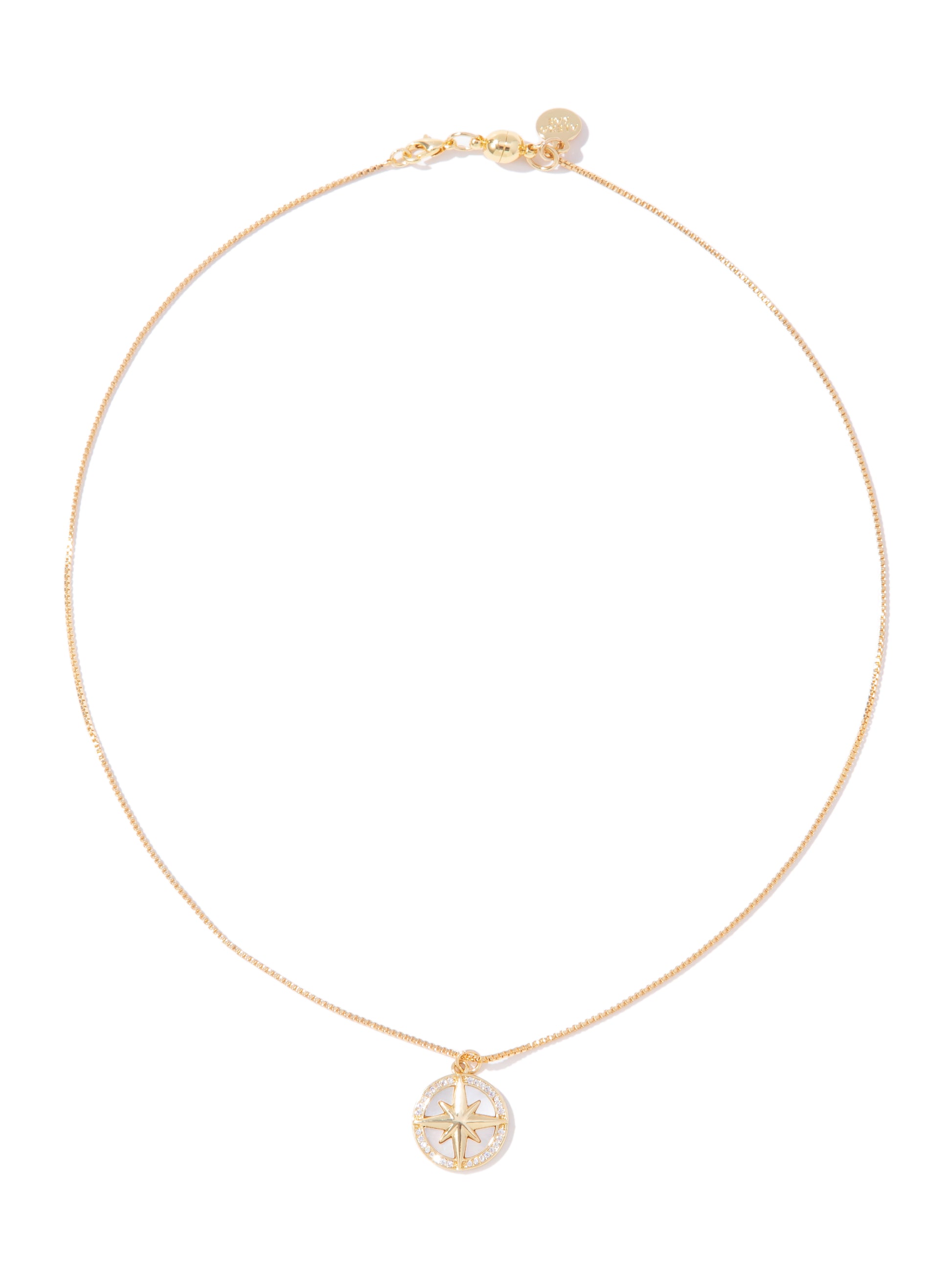 Through The Compass Necklace