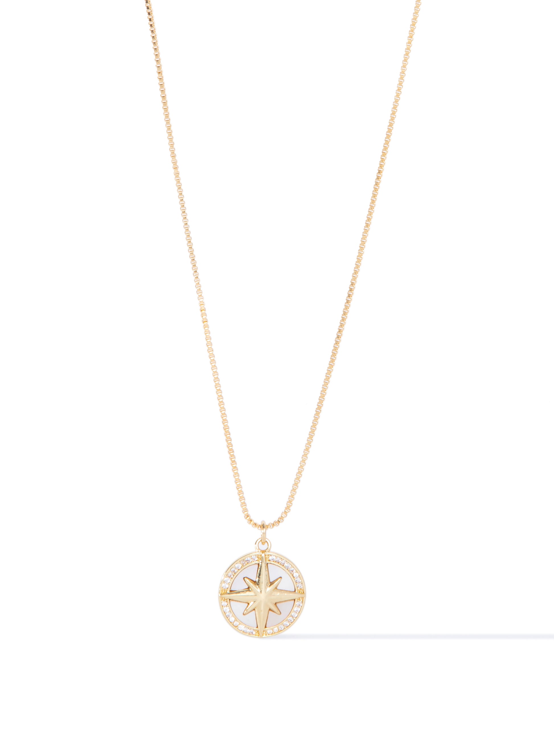 Through The Compass Necklace