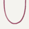 Tiana Necklace - Metallic Magenta