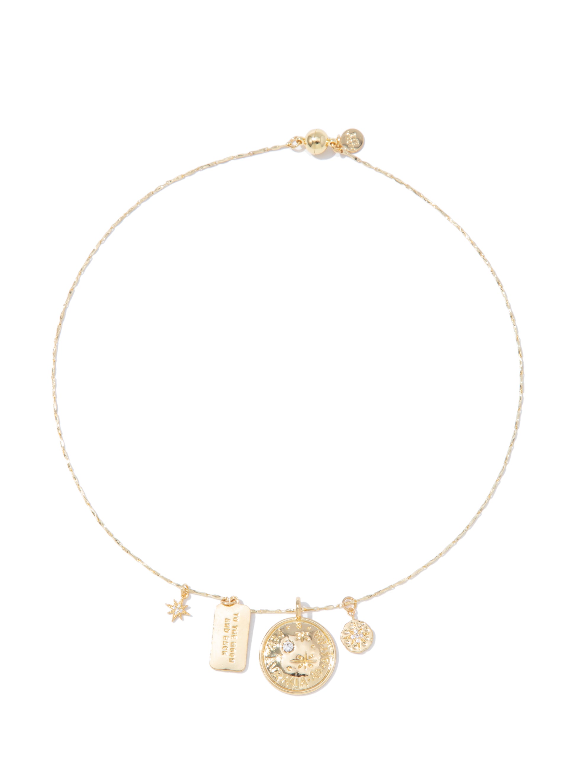 To The Moon And Back Charm Necklace