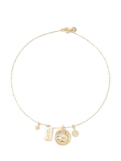 To The Moon And Back Charm Necklace