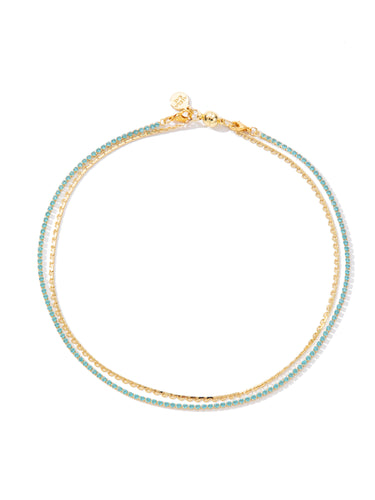 Two Sweet Necklace - Sky