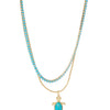 Turtle Beach Necklace - Turquoise