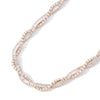 Twist The Night Away Necklace - Linen
